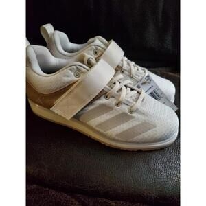 Adidas Powerlift 5 Weightlifting Shoes Size 6 Off White